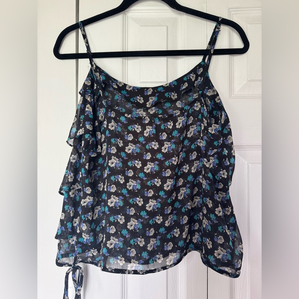 AMERICAN EAGLE Floral Ruffled Camisole - Picture 3 of 5